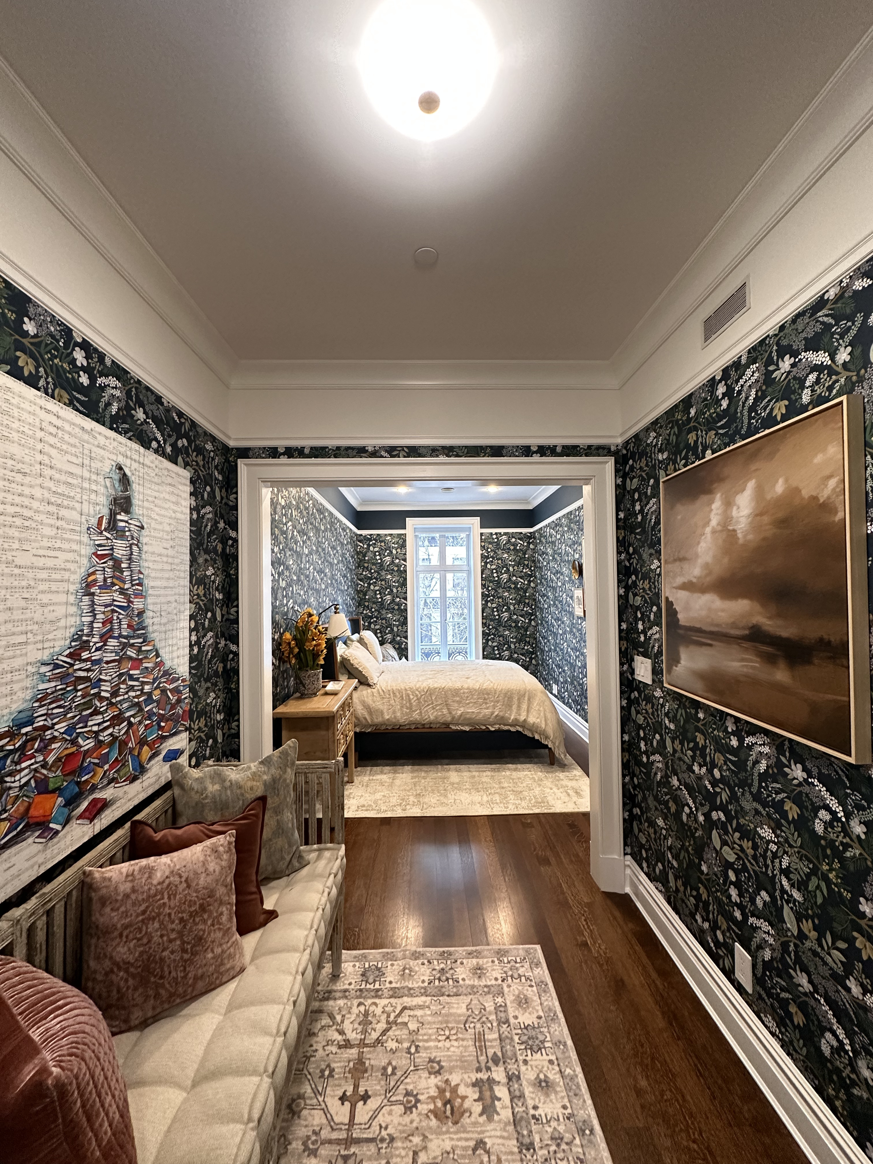 Wallpaper removal and surface preparation